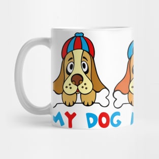 Dog trio "My dog my friend" Mug